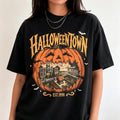 Halloweentown Est 1998 Shirt, vintage spooky aesthetic University, Retro Halloweentown Shirt, Cute Fall Shirt, Halloween Graphic Tee,Unisex Graphic Casual Short Sleeve Crew Neck, Gift Unisex T-shirt For Man And Woman,Streetwear Style, Retro Vintage Y2k