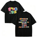 Magazine Letters Unisex Tee |       Cotton Double-Sided Short Sleeve, No One Is Illegal On Stolen Land ICE OUT #     AbolishIce #     IceOut #     HumanRights #     DoubleSidedTee #     NoOneIsIllegal #     TikTokMadeMeBuyIt #     TikTokSho