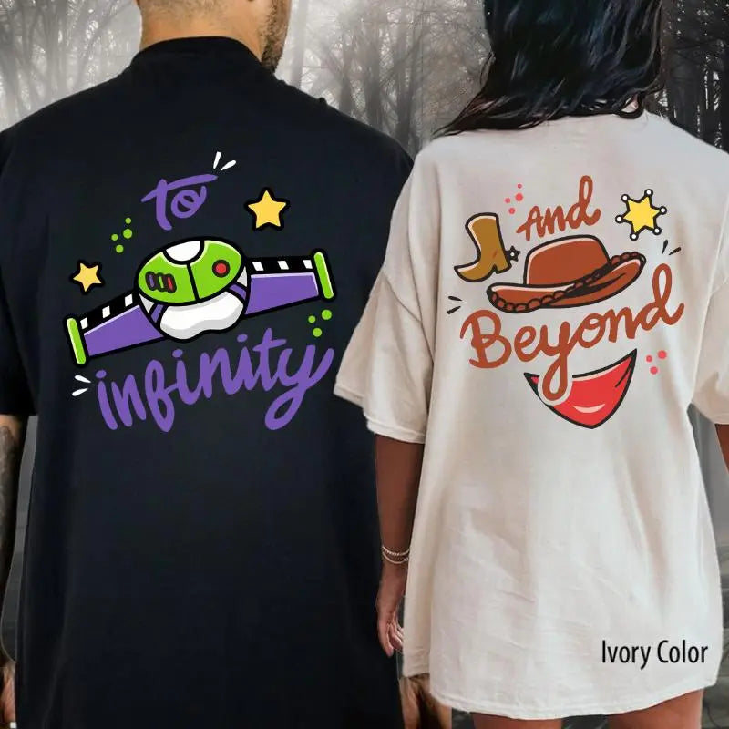 Cosmic‑Adventure Couple‑Matching Tee