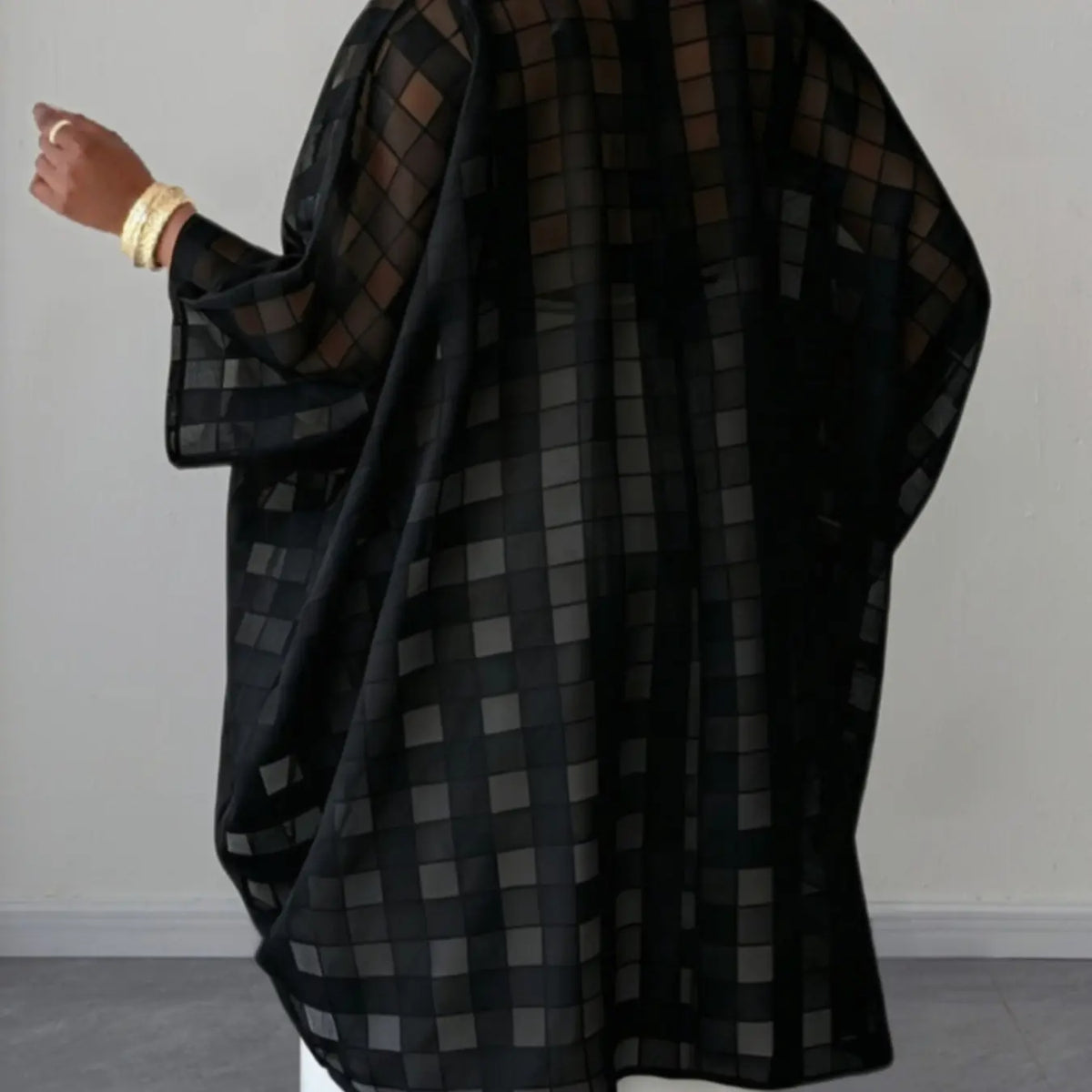 Plus Size Women's Plaid Simple Casual Loose Long Sleeve Turn-Down Collar Shirt Blouse, Casual Comfy Classy, Comfortable, Stylish and Elegant Daily Wear, Perfect for All Seasons