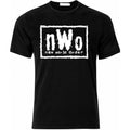 100% Cotton TeeNew World Order T-Shirt NWO Logo WCW Professional Wrestling T Shirt Tee For Men S-3XL graphic tee graphic t-shirts blackwater