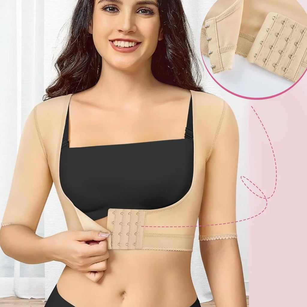 Women's Slimming Compression Shirt, High Elasticity U-Cut Design, Anti-Sagging, Easy Wear & Remove, All Seasons Casual Top Underwear christmas push up bra Body Sculpting Shirt