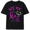 We're All Mad Here |       Unisex Graphic T-Shirt for Men & Women |       Teen Alice in Wonderland Casual Tee |       Summer Fairy Tale Gift