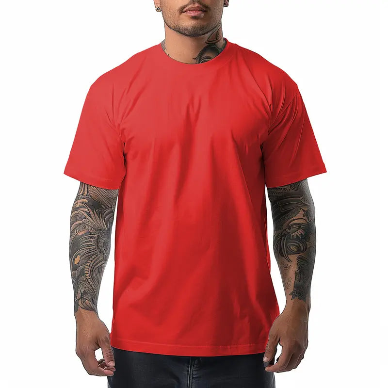 Shaka Wear Max Heavyweight T Shirt Cotton Crew Neck for Men T-Shirt  shirts tall Casual Menswear Top Classic Suit Traditional Suit Traditional xl  shaka Streetwear Crewneck