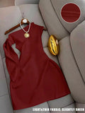 Women's Chic One-Shoulder Knitted Dress with Long Draped Shoulder Ribbon Tie, Slim-Fit Short Evening Cocktail Dress for Dates, Parties and Formal Occasions, Womenswear