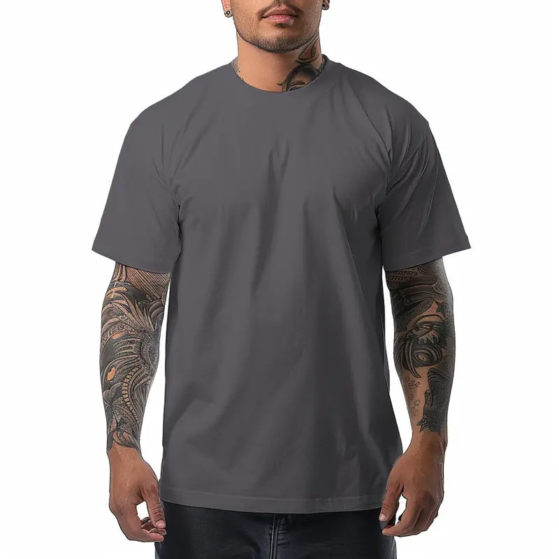 Shaka Wear Max Heavyweight T Shirt Cotton Crew Neck for Men T-Shirt  shirts tall Casual Menswear Top Classic Suit Traditional Suit Traditional xl  shaka Streetwear Crewneck