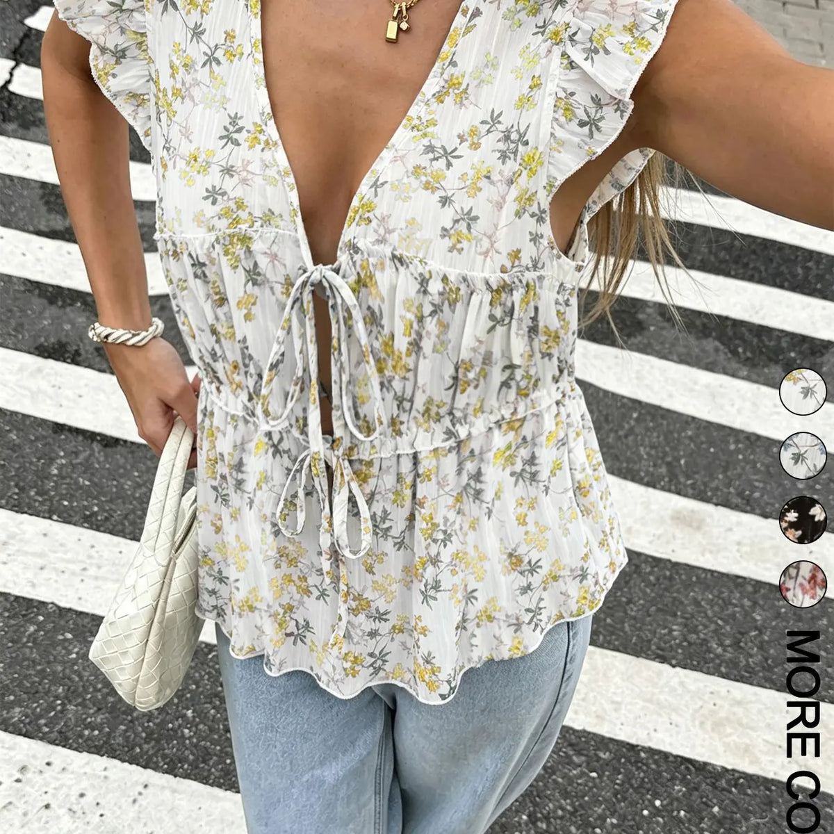 Women's Sleeveless Fitted Shirt Blouse Top Print, Fashionable Breathable For Summer Blouses Shirts Tops