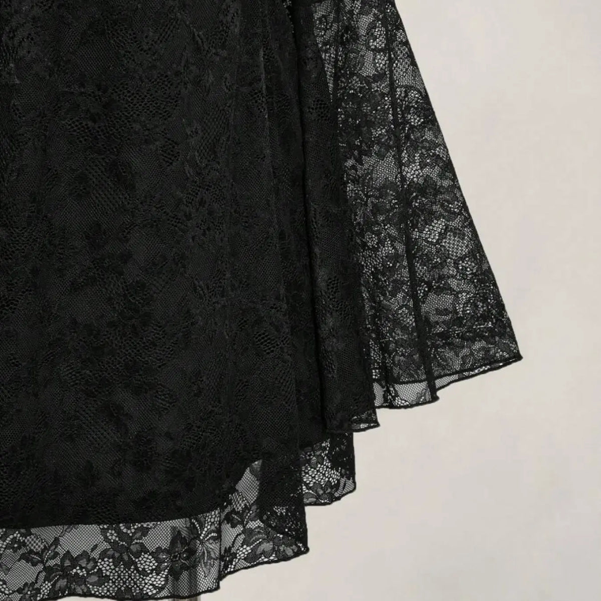 Women's Y2K Punk Lace Long Sleeve Sweetheart Neck Slim Fit Dress, Date Night Dresses, Womenswear, Festival Elegant Formal Style, Fashion Tight-Fitting Bodycon Dress for Summer & Early Fall