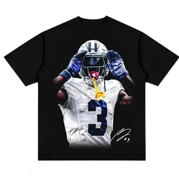 Unisex Football Sports Graphic T-Shirt, Crew Neck Short Sleeve Casual Game Day Novelty Tee, Adult Gift for Him Her